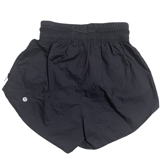 Lululemon Athletica Jet Black Athletic Running Shorts - Picture 3 of 12